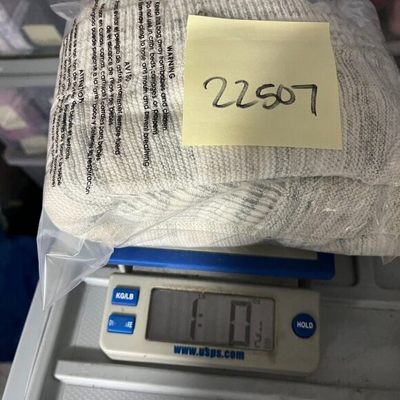 Haven Well Within Organic Cotton Blend Cardigan Marled Open Front Sweater MEDIUM - Picture 10 of 10